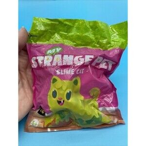 2025 Wendy's My Strange Pet Slime Cat Kids Meal Toy New Wendys